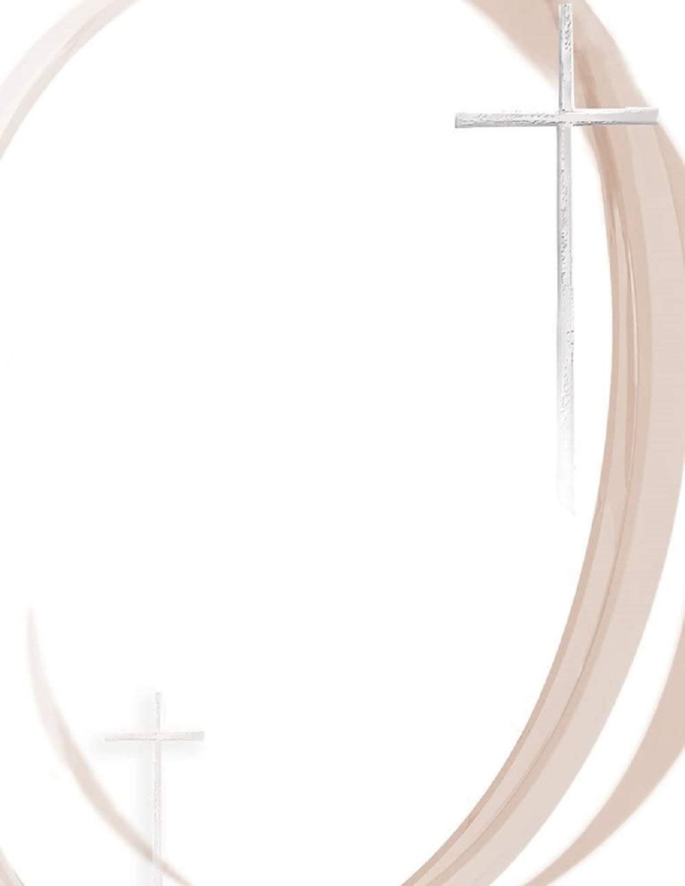 Great Papers!Swirls & Cross Letterhead, 80 Count, 8.5"x11" (2013196)