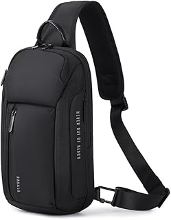 RAHALA Sling Bag for MenTravel Crossbody Bag, Water-Resistant Handbag with Multi-Pocket Organizer, Lightweight Small Shoulder Bag, Perfect for Work, Travel, and Everyday Use -RAl133