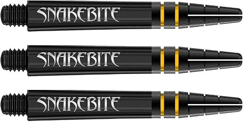 Miniatura 7 de RED DRAGON Peter Wright DWC Nitrotech Stems ejes - 2 juegos por paquete 6 tallos de dardos en total