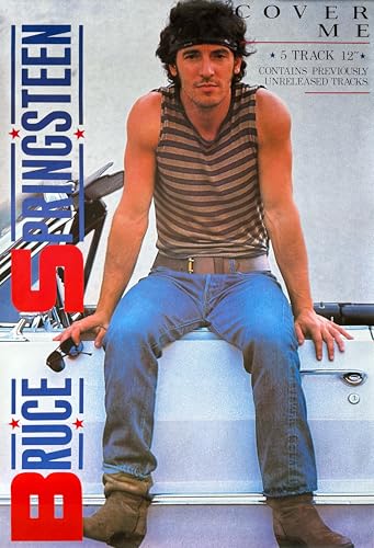 Affiche Bruce Springsteen Cover Me 70x100 cm pour habiller un grand mur vide de salon