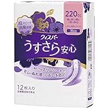 ウィスパー うすさら安心 特に多い時も1枚で安心 220cc 12枚