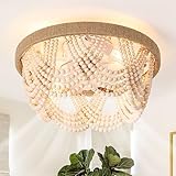 luansky Boho Beaded Ceiling Fan with Lights