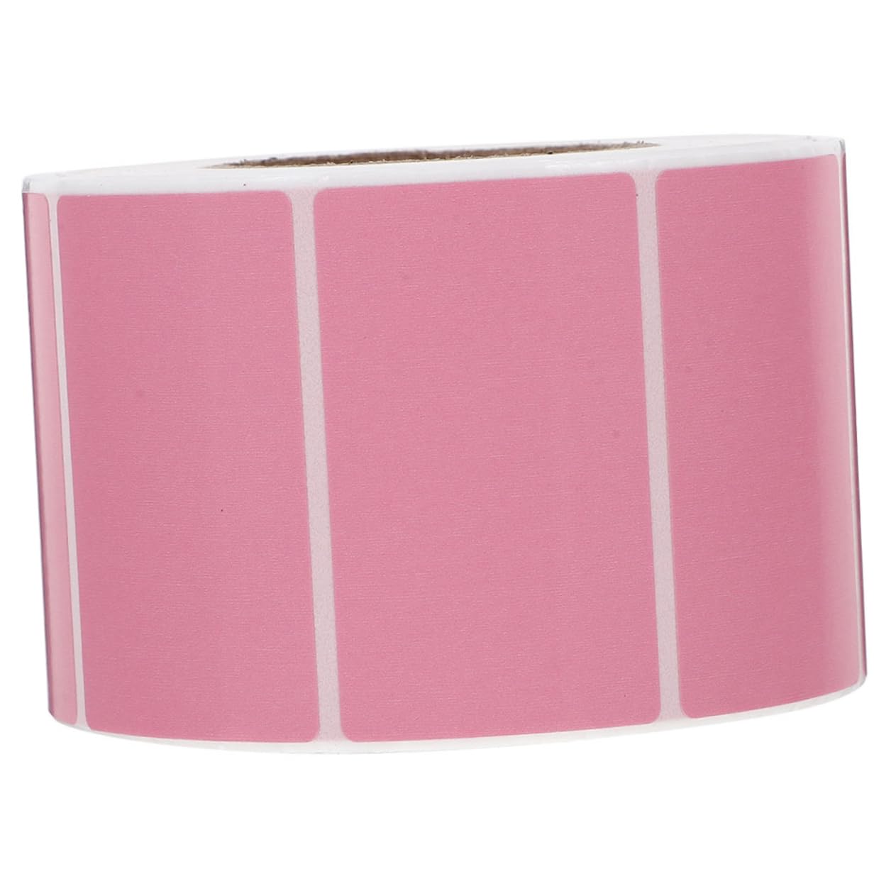 Tofficu 2 Rollen Namensetiketten Aufkleber namensaufkleber aufkleberpapier Haftetiketten adressenaufkleber Paketetikett thermisch bedruckte Etiketten aus Express-Etikett Klebeetikett Rosa