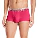 Calvin Klein Men's Magnetic Micro Low Rise Trunk, Deep Pink, Large