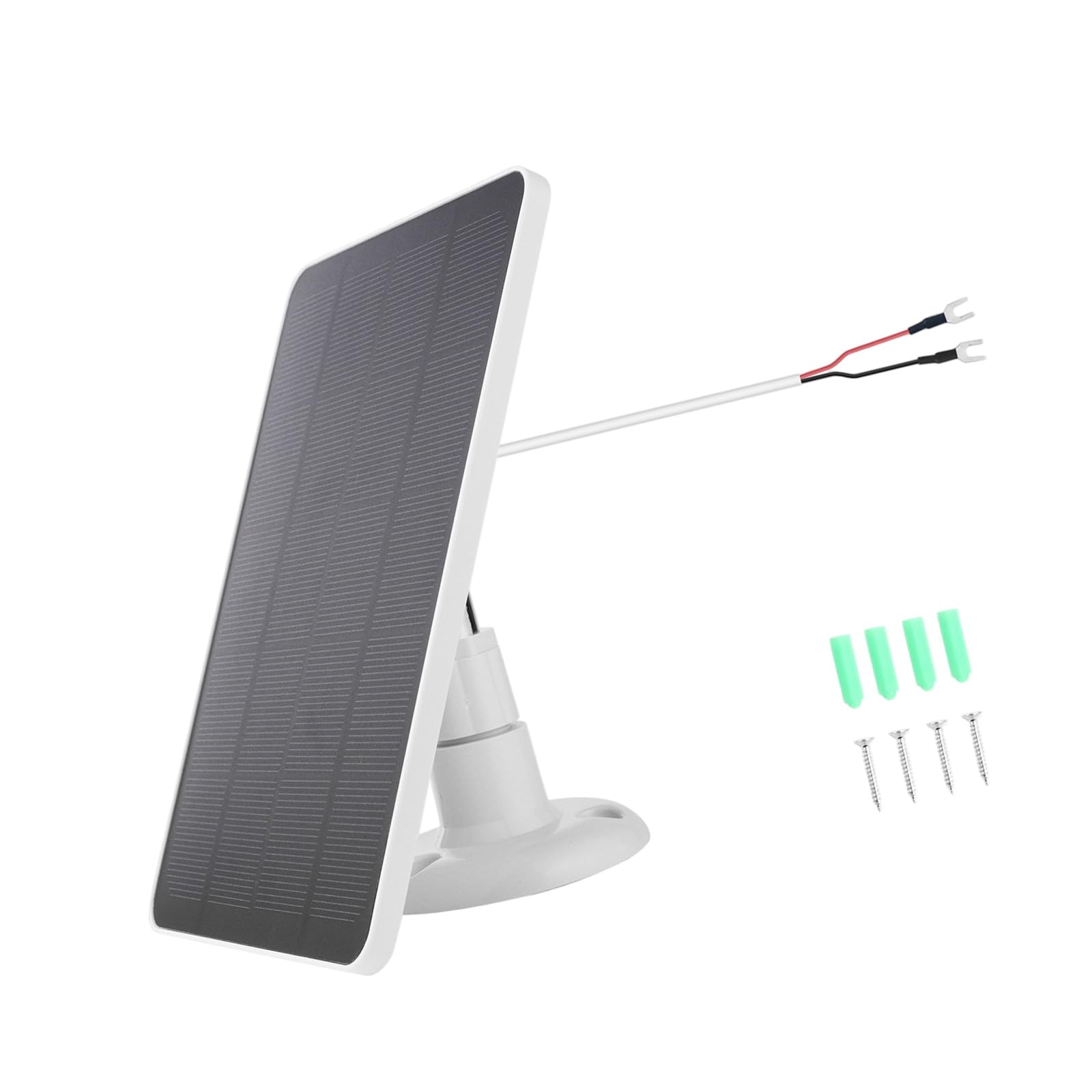 Msioytog White Solar Panel For Video Doorbells Providing 580Ma With Enhanced Solar Device For Doorbell