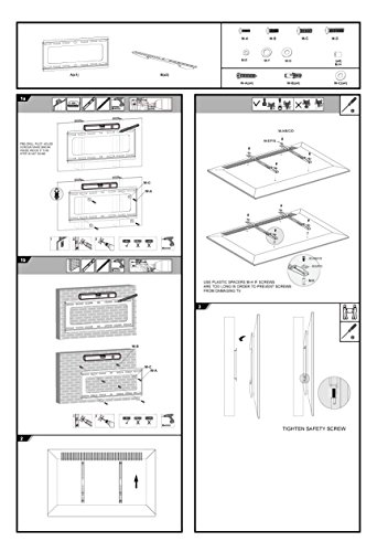 Slim Lcd Led Plasma Flat Tv Wall Mount Bracket 40 42 43 46 47 48 50 55 60 65 70 #TOP4