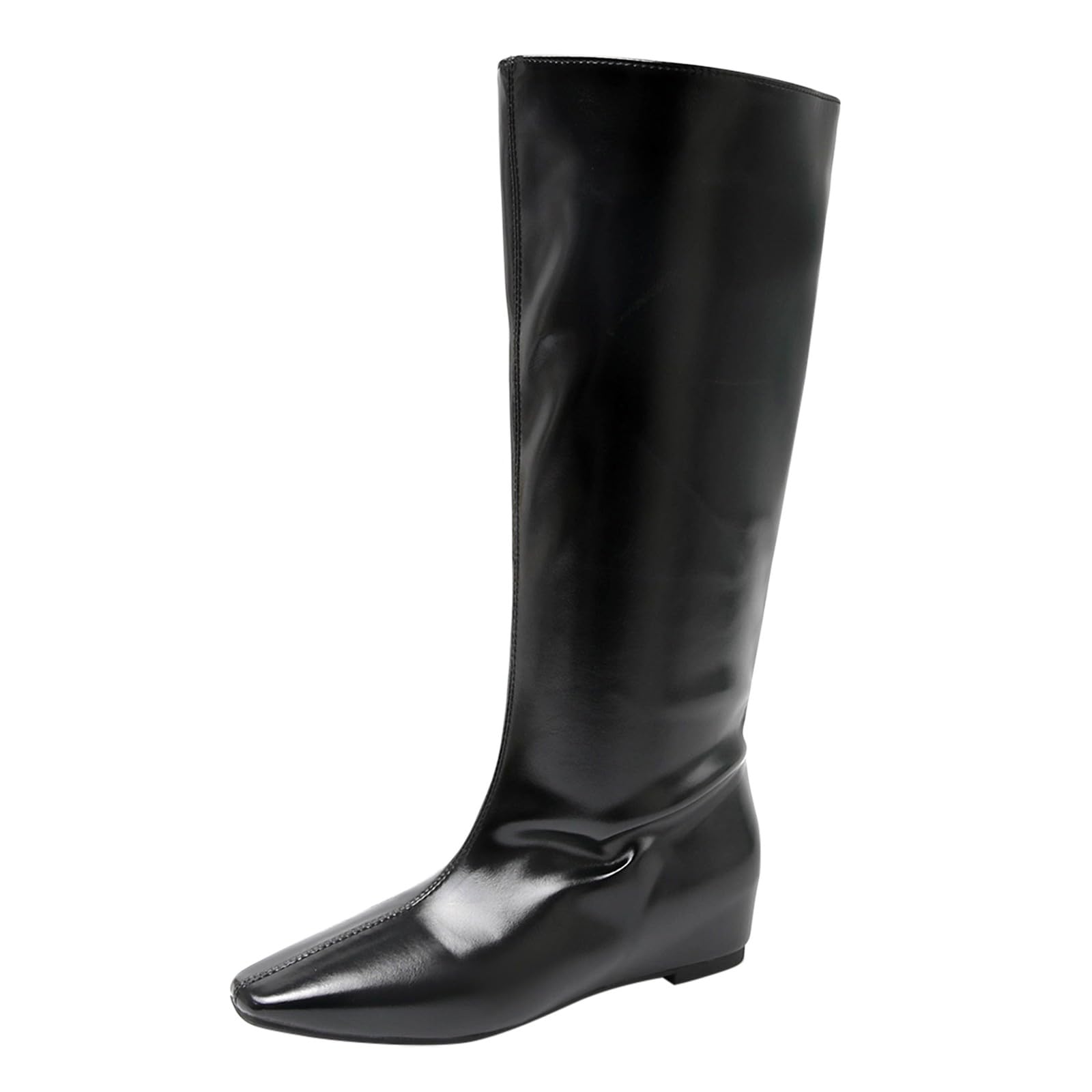 Stivali da equitazione da donna, in pelle, marroni, impermeabili
