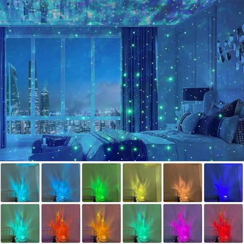 Hsthe Sea Galaxy Light Projector for Bedroom Sensory Lights, Galaxy Projector Light for Bedroom Star Projector Gift for Teen Boy Girl - Image 4
