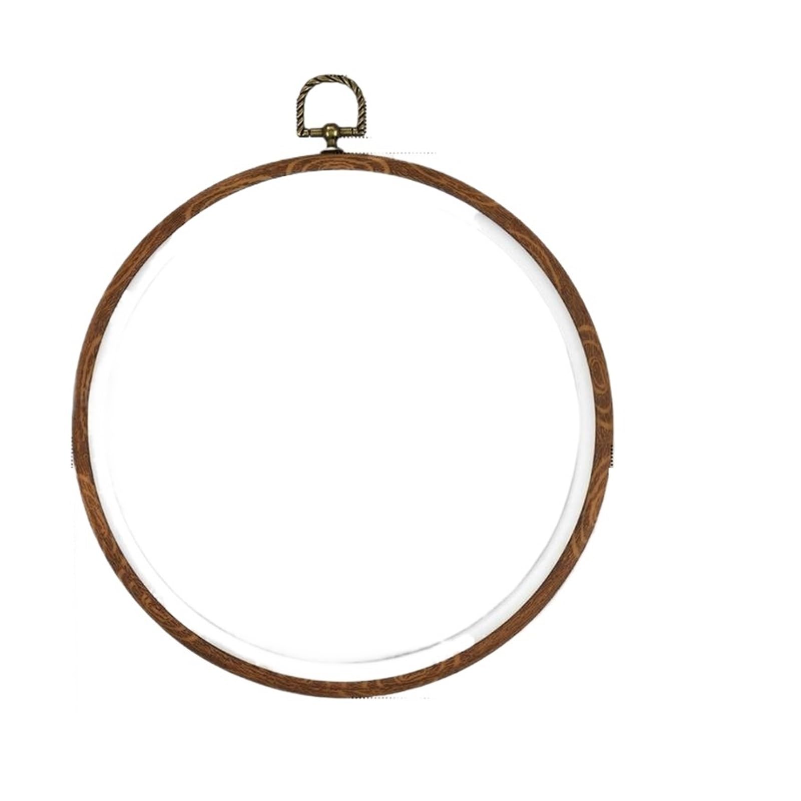 CHUDOU Mini Embroidery Hoop Set Sewing Tool Round Embroidery Hoops Frame Set Plastic Hoop Rings for DIY Cross Stitch Needle Craft(21.8cm)