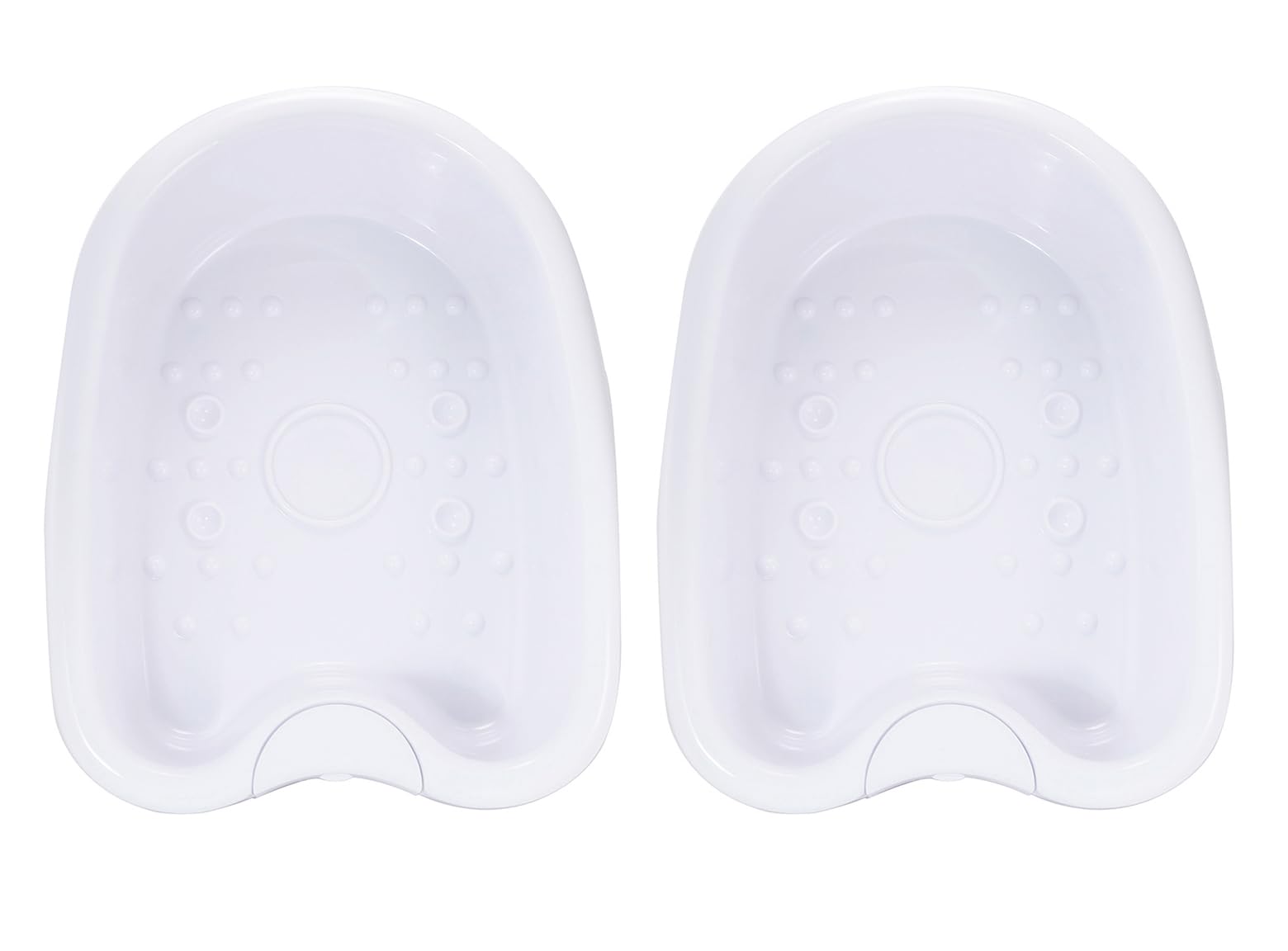 Ionic Foot Bath Tub Basin for All Detox Foot Bath Machines, 2pcs Heavy Duty Foot Tub,Large Ionic Detox Foot Bath Tub Basin for Soaking Feet