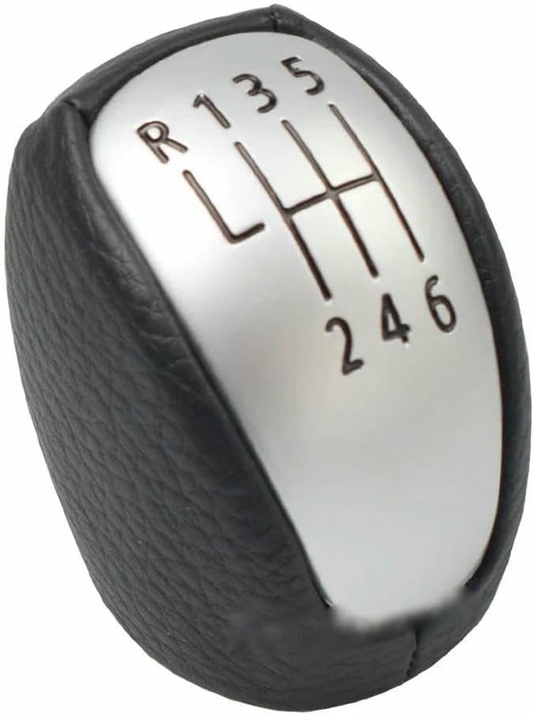 GZNBB Car 5/6 Speed Car Manual Gear Shift Knob Shifter Lever Accessories, for Renault Laguna III MK3 2007 2008-2014