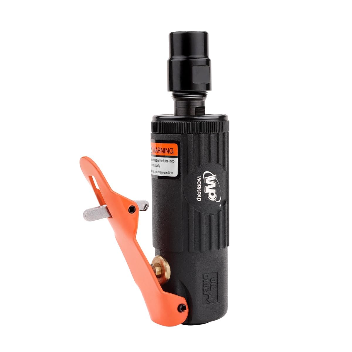 WorkPad 2PCS Druckluft Stabschleifer，Gerade/Abgewinkelt Pneumatisches Werkzeugschleiferset mit 1/4 und 1/8 Zoll Spannzangen für Automechaniker, Dekorateure und Heimwerker.