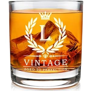 Old Fashioned Glasses Birthday Gifts for Men 11oz Personalized Whiskey Glass Engraved Monogram Drinking Glass for Man Custom Bourbon Gift For Dad Who Have Everything