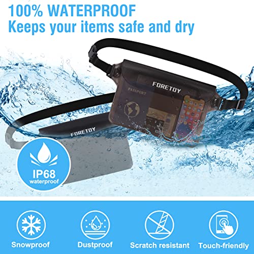 FORETOY Waterproof Pouch Bag, Waterproof Fanny Pack - Image 2