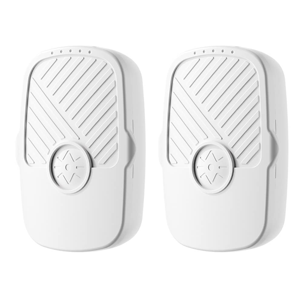 2PCS Légumes Desinfectante Portable Ultrasonic Fruit Food Purifier Ménage Cuisine Nettoyant Alimentaire Machine Blanc