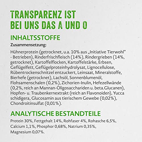 mera Cats Senior Rind, Trockenfutter für Sensible Katzen, getreidefrei & nachhaltig, Katzentrockenfutter mit hohem Fleischanteil, 2 kg