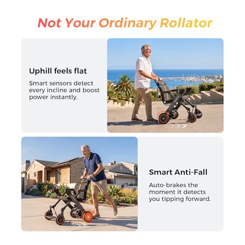 Image of Paiseec W1 2-in-1 Electric Wheelchair for Adults, Easy Folding for Travel