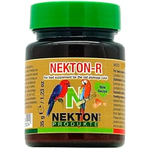 Nekton-R Enhances Red Color in Birds, 35gm