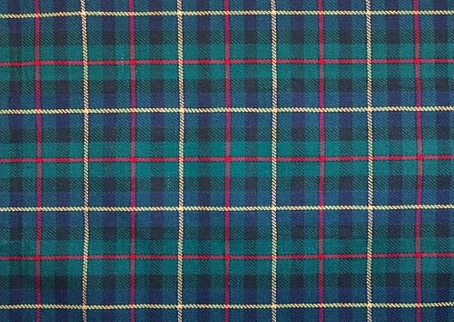 Blue Tartan Print A4 Cake Wrap/Cake Ribbon Cake Topper Icing paper