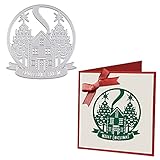 Materail Die Cuts: Este troquelado para álbumes de recortes está hecho de acero al carbono. Robusto, duradero y fácil de usar
