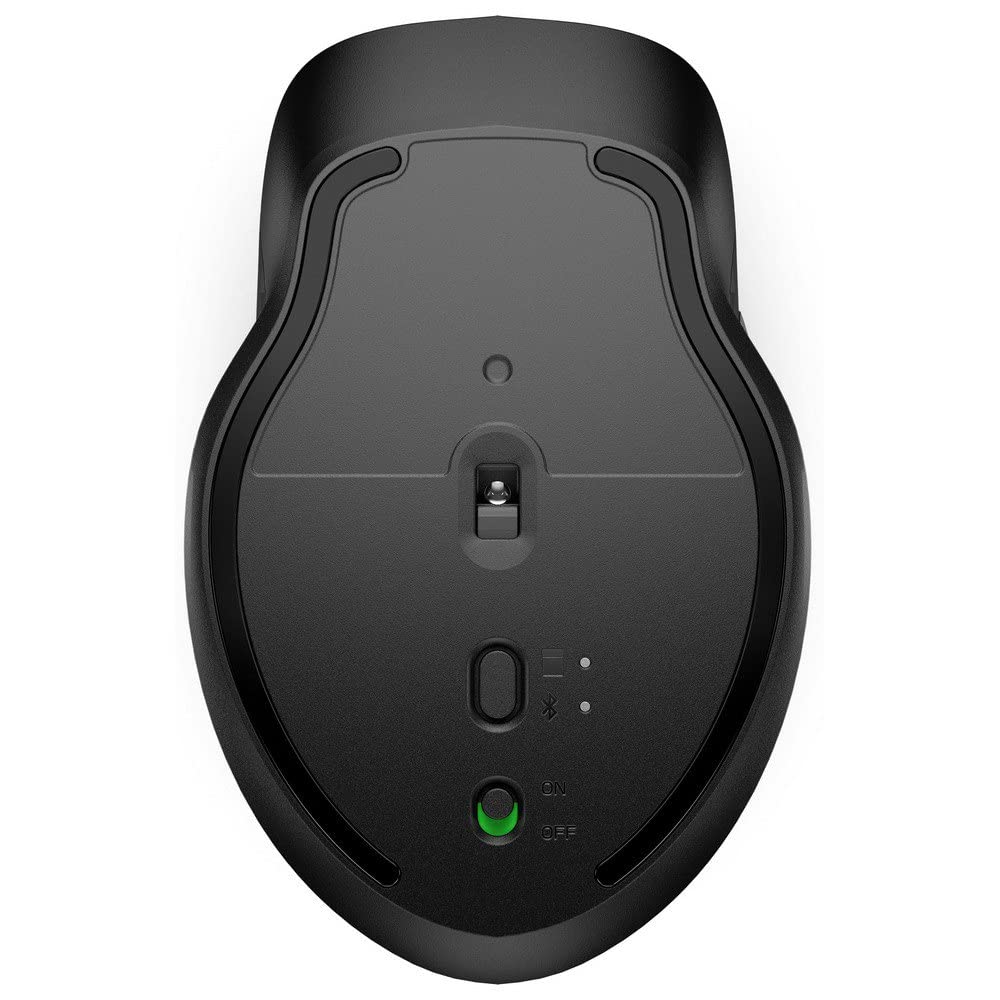 HP 435 - mouse - bluetooth, 2.4 ghz - nero jack 3b4q5aa#ac3