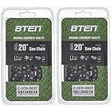 8TEN Ripping Chainsaw Chain 20 Inch .050 .325 80DL for Husqvarna 455E 460 Rancher Jonsered 2035 Craftsman S205 (2 Pack) -  Mishon Inc