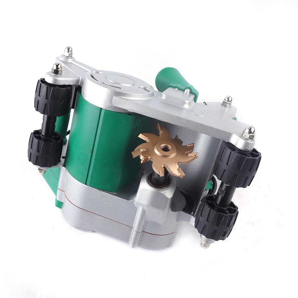 Fresa per scanalature e scanalatrice 1100W, fresa per muratura 2000 giri/min, profondità di lavorazione. Per una breve pausa, spegni semplicemente la luce da parete e fissala al muro