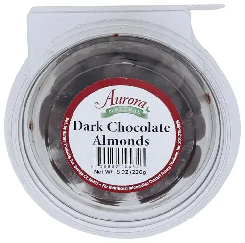 Dark Chocolate Almonds Car Cup, 8 OZ