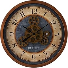 Bulova Gears in Motion Brown Cherry Clock review photo Bulova Gears in Motion Brown Cherry Clock review image