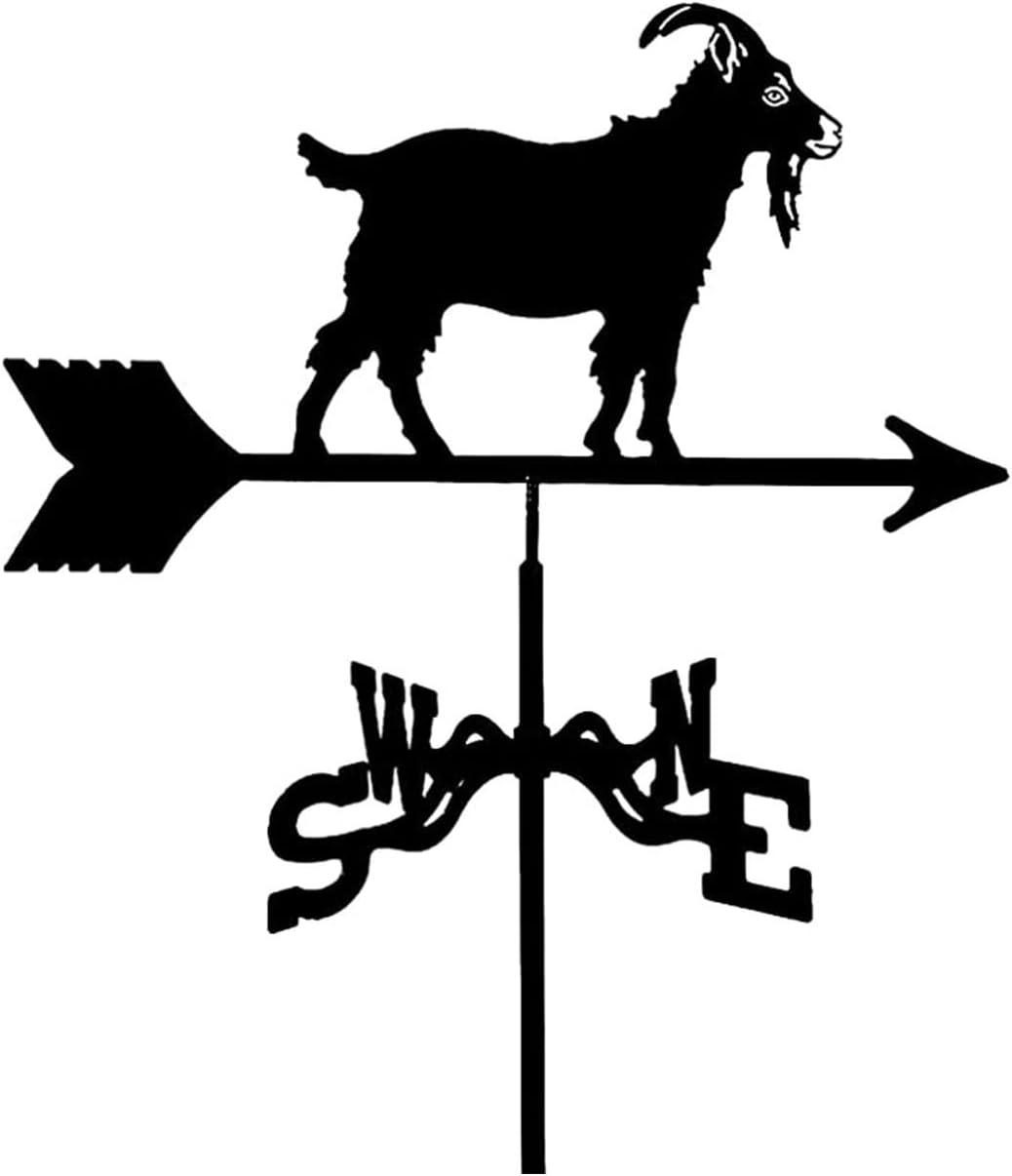 COAECJ Weathervane for Roof Weathervane for Roofs, Animal Decoration, Iron Weather Vane, for Courtyard Garden Decoration and Direction Indication