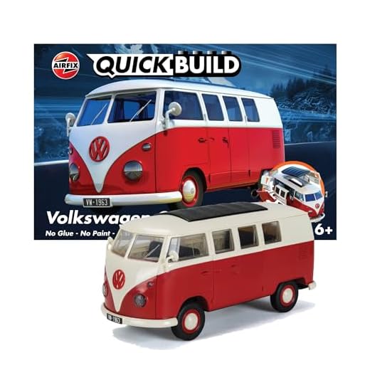 Airfix j6017 – quickb uild de construcción – VW Camper Van