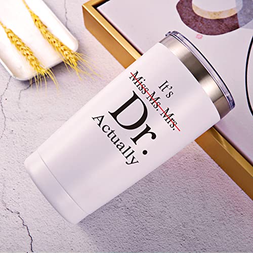 AMZUShome-Its-Miss-Ms-Mrs-Dr-Actually-Travel-Mug-TumblerDoctorDoctor-RetirementMedical-School-Graduation-GiftsAppreciationBirthdayChristmas-Gifts-for-DoctorsMDMed20oz-White AMZUShome Its Miss Ms Mrs Dr Actually Travel Mug TumblerDoctorDoctor RetirementMedical School Graduation GiftsAppreciationBirthdayChristmas Gifts for DoctorsMDMed20oz White