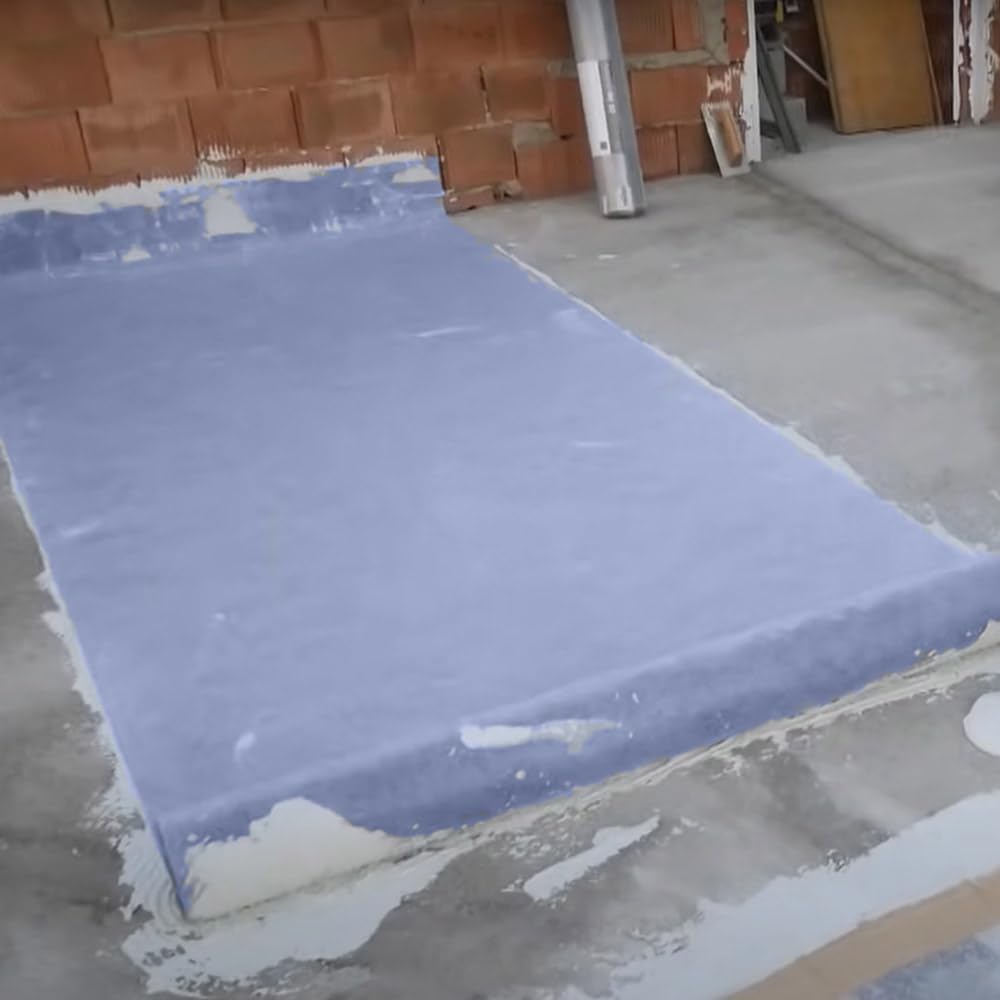 Lámina impermeabilizante para Terrazas y Cubiertas Rollo 10x1m Cumifelt | Impermeabiliza piscinas, azoteas, balcones y patios. Flexible, resistente, duradera y fácil de instalar bajo pavimento.