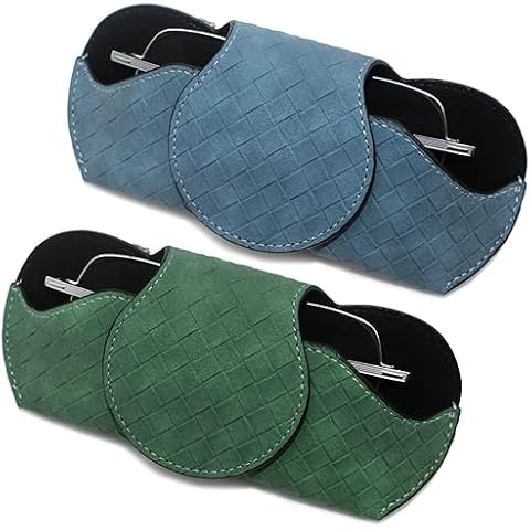 AIFUDA 2 Pcs Sunglasses Holder for Car Visor Cover