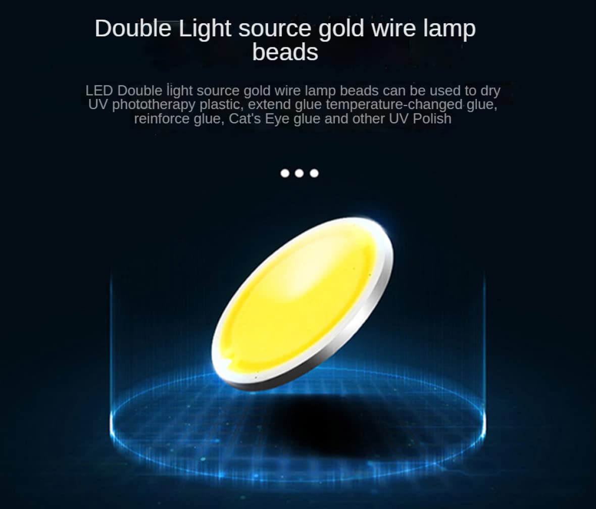 AAPIE Nagellampe Maniküre-Phototherapie-Maschine mit Sensor 3 Timer LED-Nagellampe zum Aushärten Aller Gel-Nagel-UV-Lampen-Nageltrockner-Maschine