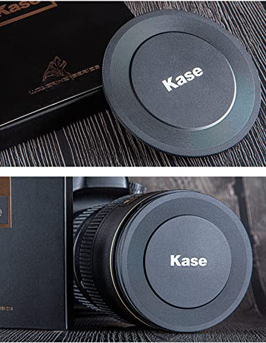 Tapa magnética frontal de metal para lente Kase Wolverine de 82 mm, protectora duradera para filtros magnéticos Kase y anillos adaptadores magnéticos integrados miniatura 3