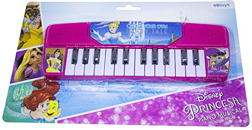 Piano Princesas Etitoys Piano Princesas Estampa Princesas