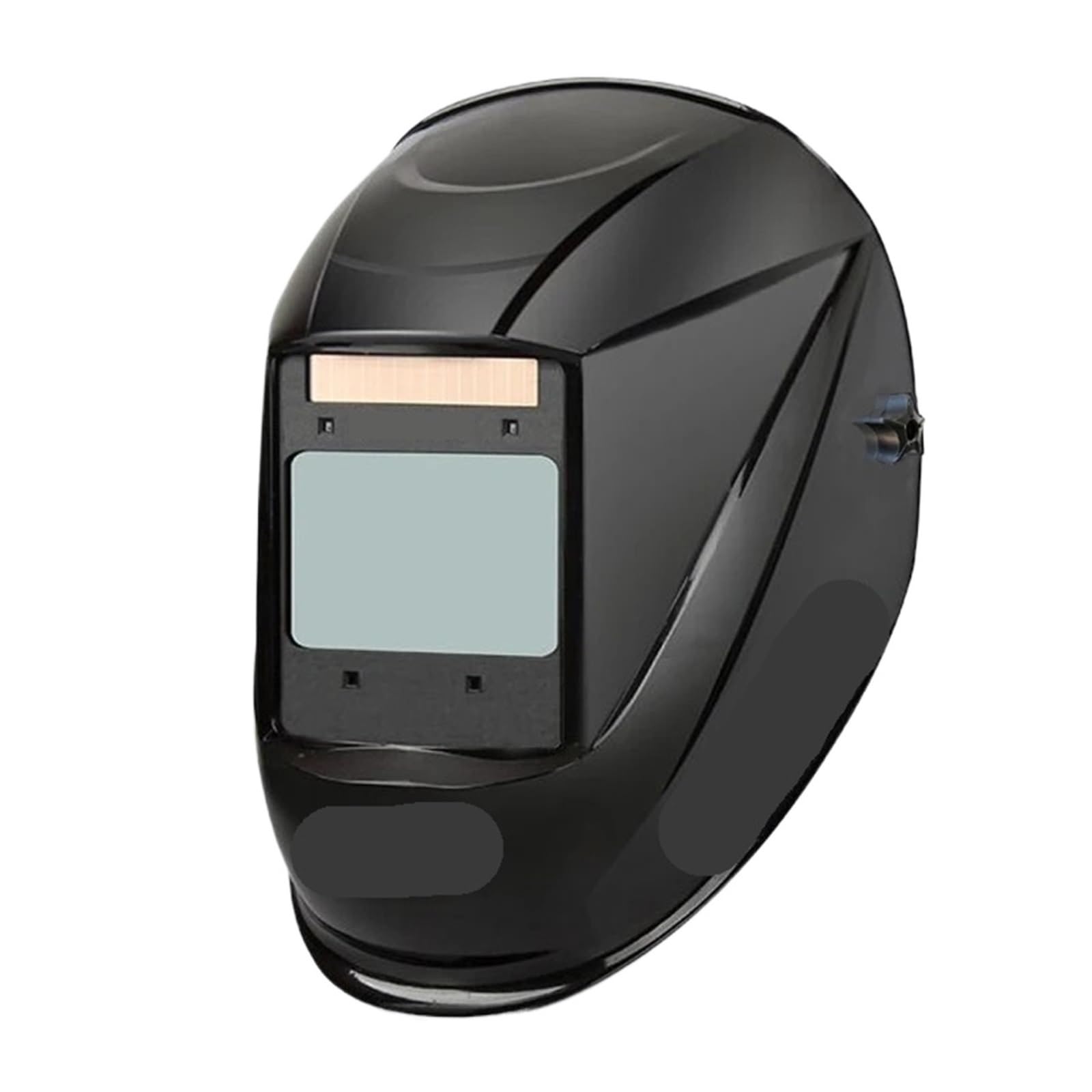 Careta Soldar Automatica,Casco de Soldadura Máscara de soldadura 1/1/1/1 Casco con oscurecimiento automático 100x97 mm Vista amplia Color verdadero 4 sensores for máquina soldadora(UN6K100x60mm1112)