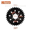 L-faster 450W Le Plus récent kit de Conversion de vélo électrique à Gauche Peut correspondre à la Plupart de l'utilisation Commune de vélo Spoke Sprocket Chain Drive for City Bike (36V Thumb Kit) #2