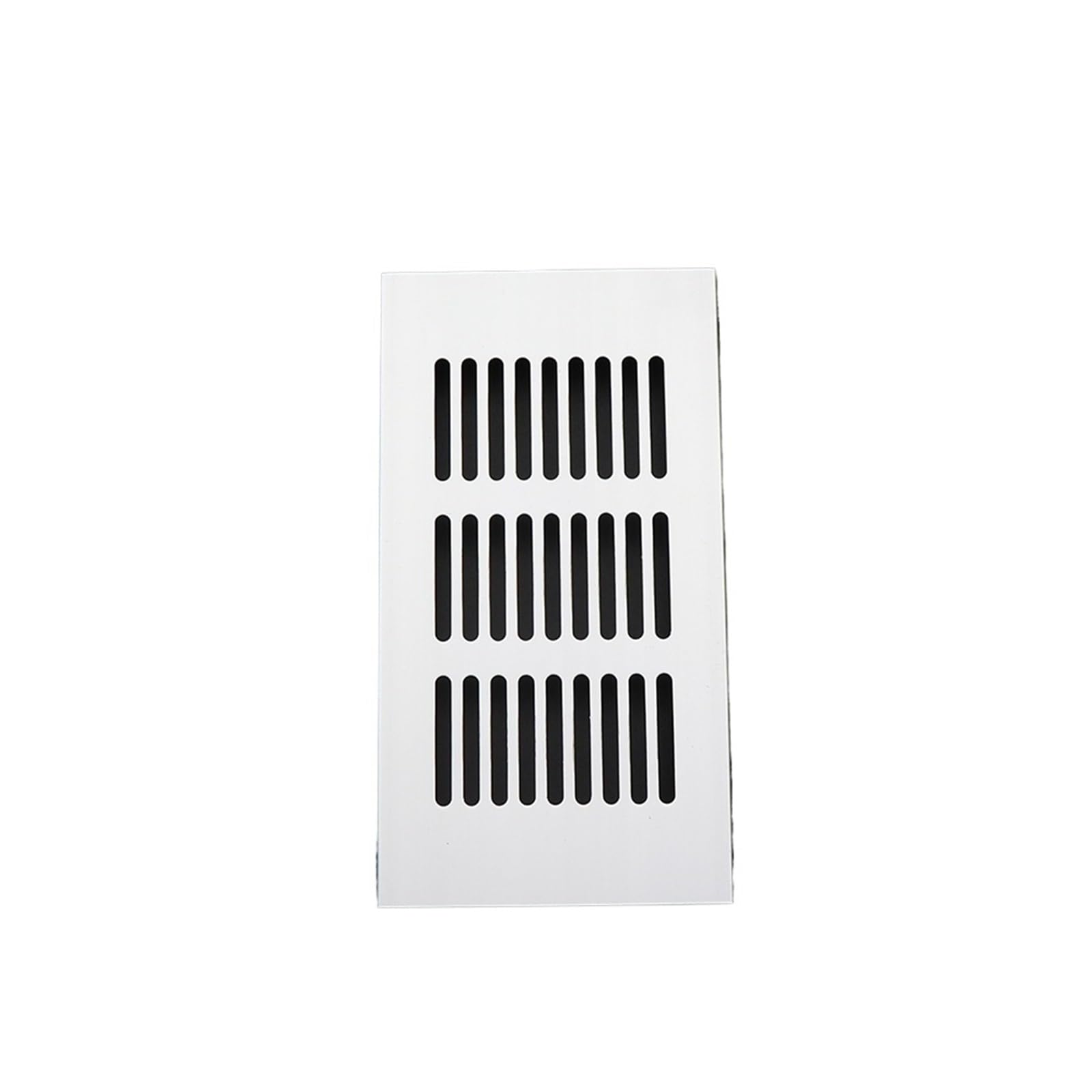 Fdbtyjn Width 100Mm Vent Cover Vent Cover Vents Perforated Sheet Aluminum Air Vent Ventilator Grille Cover Ventilation For Closet Shoe Air Conditioner Home Decor Cover(,Length 200Mm)