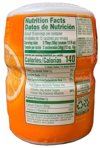 (Pack Of 2) Tang Orange Naranja Drink Mix - 20 Oz (Free Miras 2-In-1 Measuring Spoon Included! #TOP2