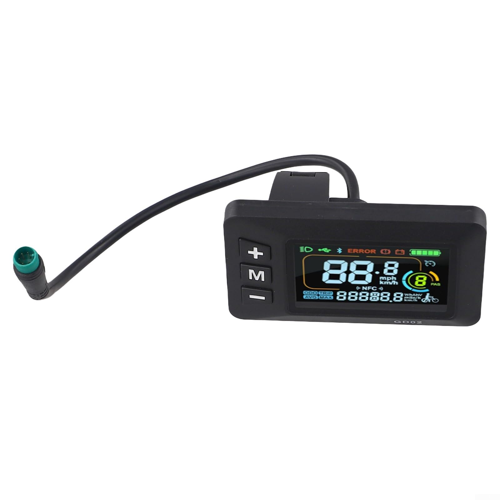 Écran LCD étanche pour vélo électrique, interface 5 broches et protocole 02OMD pour vélo électrique 24 V 36 V 48 V 60 V
