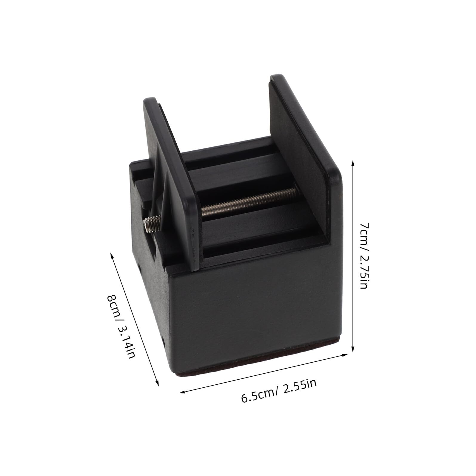 Elevadores de Muebles Ajustables para Patas de Mesa y Sofá 4 Unidades Base Antideslizante Fieltro Altura 50 MM para Patas de 35-50 MM Soporte Estable y Protección para Suelos