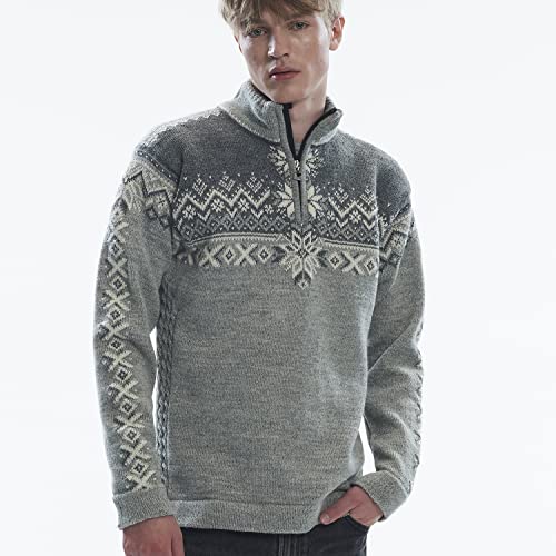 Dale of Norway 140th Anniversary Men’s Sweater - 100% Lightweight Wool Ski Sweater - Men’s Sweaters and Pullovers2