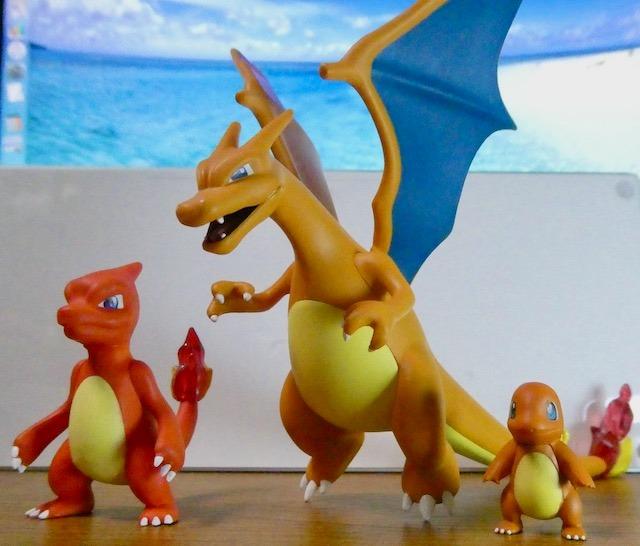 躍動感のあるリザードン