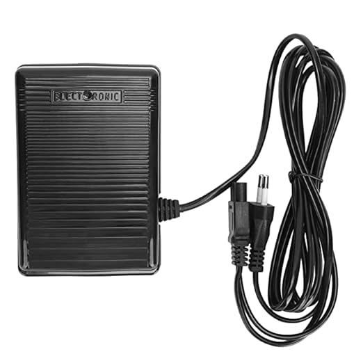 USHA JANOME Foot Controller Automatic Sewing Machine USHA Type (Black