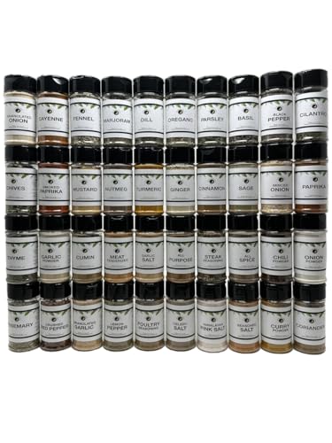 Ultimate Pantry Seasoning, Herb, Spice and Seasoned Salt Set |