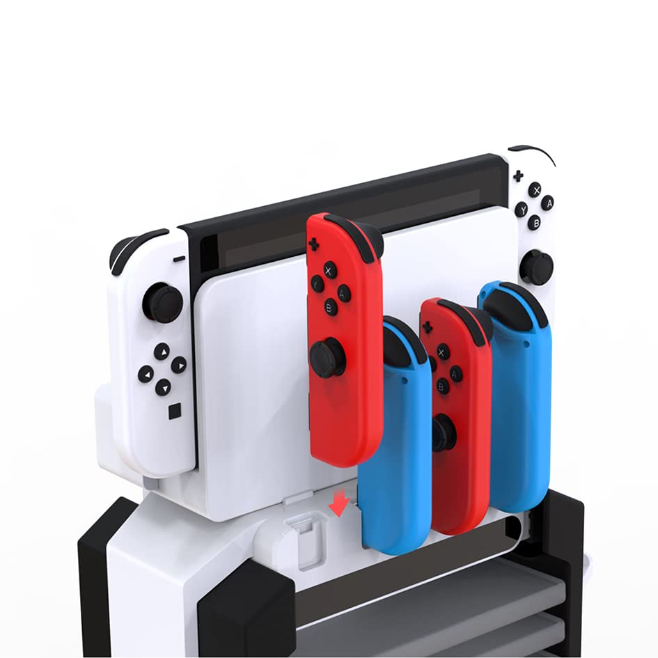 Support Switch et Switch OLED multifonction idéal pour ranger votre salon