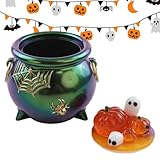 Rukjmqi Kürbis Do-se Deko Silikon - Halloween Sammelbox, Kreative Aufbewahrungslösung In Kürbis-Schimmel Form, Ideal Zum Organisieren Von Halloween-Süßigkeiten Und Partyutensilien