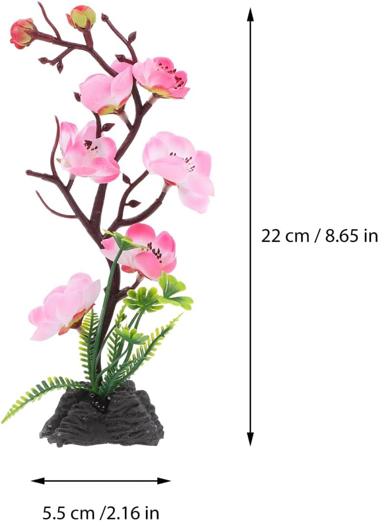 Housoutil Japanese Cherry Blossom Sushi Plate Decor Artistic Sashimi Plate Ornament for Home Restaurant & Bar Table Creative Japanese Style Dishes Ornaments